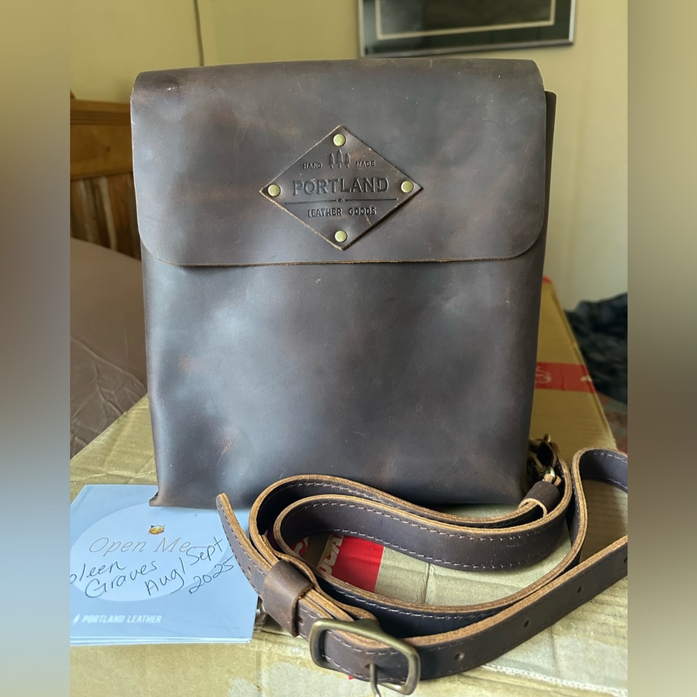 Portland Leather Goods Hawkeye Satchel in Canyon